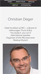 Mobile Screenshot of deger.eu