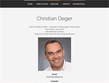 Tablet Screenshot of deger.eu